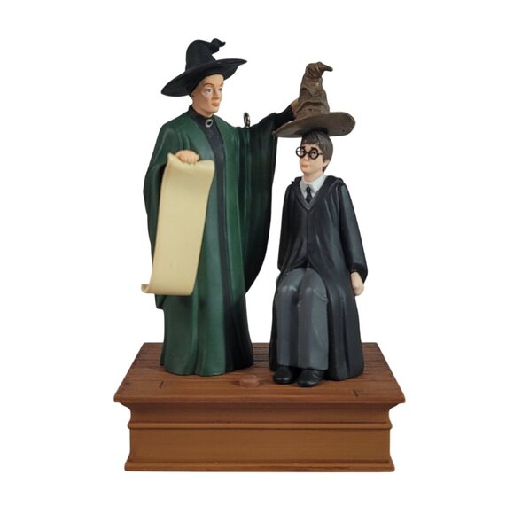 Hallmark Christmas Ornament Harry Potter Sorting Hat Magic Sound 2014 WORKS - Picture 3 of 13